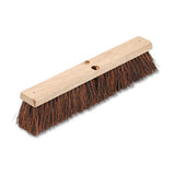 Boardwalk® Floor Brush Head, 3.25" Natural Palmyra Fiber Bristles, 18" Brush freeshipping - TVN Wholesale 