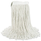 Boardwalk® Cut-end Wet Mop Head, Cotton, No. 24, White 12-carton freeshipping - TVN Wholesale 