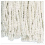 Boardwalk® Cut-end Wet Mop Head, Cotton, No. 24, White freeshipping - TVN Wholesale 