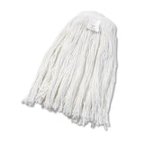 Boardwalk® Cut-end Wet Mop Head, Rayon, No. 24, White, 12-carton freeshipping - TVN Wholesale 