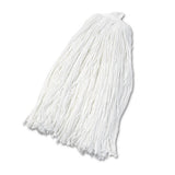 Boardwalk® Cut-end Wet Mop Head, Rayon, No. 32, White, 12-carton freeshipping - TVN Wholesale 