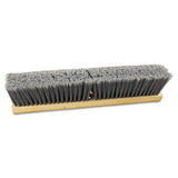 Boardwalk® Floor Brush Head, 3" Gray Flagged Polypropylene Bristles, 18" Brush freeshipping - TVN Wholesale 