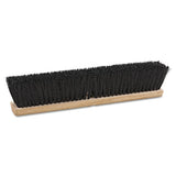 Boardwalk® Floor Brush Head, 3" Black Medium Weight Polypropylene Bristles, 18" Brush freeshipping - TVN Wholesale 