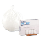 Boardwalk® Low-density Waste Can Liners, 16 Gal, 0.4 Mil, 24" X 32", White, 500-carton freeshipping - TVN Wholesale 