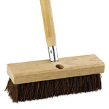 Boardwalk® Deck Brush Head, 2" Brown Palmyra Bristles, 10" Brush freeshipping - TVN Wholesale 