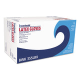 Boardwalk® General Purpose Powdered Latex Gloves, Large, Natural, 4 2-5 Mil, 1000-carton freeshipping - TVN Wholesale 