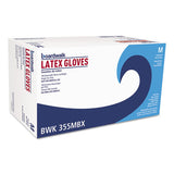 Boardwalk® General Purpose Powdered Latex Gloves, Medium, Natural, 4 2-5 Mil, 1000-carton freeshipping - TVN Wholesale 