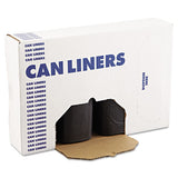 Boardwalk® High-density Can Liners, 60 Gal, 14 Microns, 38" X 58", Black, 200-carton freeshipping - TVN Wholesale 