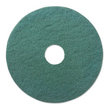 Boardwalk® Heavy-duty Scrubbing Floor Pads, 13" Diameter, Green, 5-carton freeshipping - TVN Wholesale 