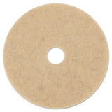 Boardwalk® Natural Hog Hair Burnishing Floor Pads, 17" Diameter, Tan, 5-carton freeshipping - TVN Wholesale 