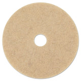 Boardwalk® Burnishing Floor Pads, 17" Diameter, Tan, 5-carton freeshipping - TVN Wholesale 