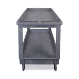 Boardwalk® Utility Cart, Two-shelf, Plastic Resin, 24w X 40d, Gray freeshipping - TVN Wholesale 