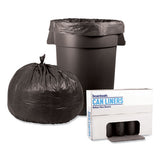 Boardwalk® Low-density Waste Can Liners, 56 Gal, 1.1 Mil, 43" X 47", Gray, 100-carton freeshipping - TVN Wholesale 