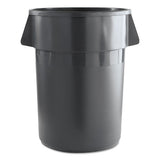 Boardwalk® Round Waste Receptacle, Plastic, 44 Gal, Gray freeshipping - TVN Wholesale 