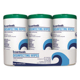 Boardwalk® Disinfecting Wipes, 8 X 7, Fresh Scent, 75-canister, 12 Canisters-carton freeshipping - TVN Wholesale 