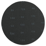 Boardwalk® Sanding Screens, 20" Diameter, 120 Grit, Black, 10-carton freeshipping - TVN Wholesale 