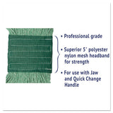 Boardwalk® Super Loop Wet Mop Head, Cotton-synthetic Fiber, 5" Headband, Medium Size, Green freeshipping - TVN Wholesale 