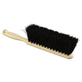 Boardwalk® Counter Brush, Black Tampico Bristles, 4.5" Brush, 3.5" Tan Plastic Handle freeshipping - TVN Wholesale 