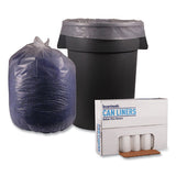 Boardwalk® Low Density Repro Can Liners, 56 Gal, 1.1 Mil, 43" X 47", Clear, 10 Bags-roll, 10 Rolls-carton freeshipping - TVN Wholesale 