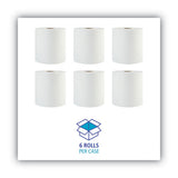 Boardwalk® Hardwound Paper Towels, 8" X 800ft, 1-ply, White, 6 Rolls-carton freeshipping - TVN Wholesale 