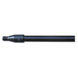 Boardwalk® Fiberglass Broom Handle, Nylon Plastic Threaded End, 1" Dia. X 60" Long, Black freeshipping - TVN Wholesale 