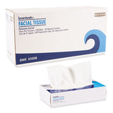 Boardwalk® Office Packs Facial Tissue, 2-ply, White, Flat Box, 100 Sheets-box, 30 Boxes-carton freeshipping - TVN Wholesale 