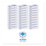 Boardwalk® Office Packs Facial Tissue, 2-ply, White, Flat Box, 100 Sheets-box, 30 Boxes-carton freeshipping - TVN Wholesale 