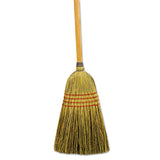 Boardwalk® Mixed Fiber Maid Broom, Mixed Fiber Bristles, 55" Overall Length, Natural, 12-carton freeshipping - TVN Wholesale 