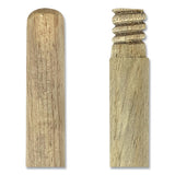 Boardwalk® Angler Broom, 53" Handle, Yellow freeshipping - TVN Wholesale 