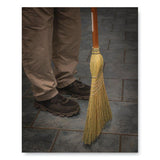 Boardwalk® Warehouse Broom, Corn Fiber Bristles, 56" Overall Length, Natural freeshipping - TVN Wholesale 