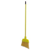 Boardwalk® Poly Bristle Angler Broom, 53" Handle, Yellow, 12-carton freeshipping - TVN Wholesale 