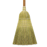 Boardwalk® Corn-fiber Brooms, Corn-synthetic Fiber Bristles, 60" Overall Length, Gray-natural, 6-carton freeshipping - TVN Wholesale 