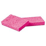 Boardwalk® Small Cellulose Sponge, 3.6 X 6.5, 0.9" Thick, Pink, 2-pack, 24 Packs-carton freeshipping - TVN Wholesale 