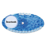 Boardwalk® Curve Air Freshener, Cotton Blossom, Solid, Blue, 10-box freeshipping - TVN Wholesale 