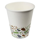 Boardwalk® Deerfield Printed Paper Hot Cups, 8 Oz, 20 Cups-sleeve, 50 Sleeves-carton freeshipping - TVN Wholesale 