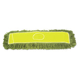 Boardwalk® Echo Dustmop, Synthetic-cotton, 36" X 5", Green, 12-carton freeshipping - TVN Wholesale 