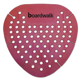 Boardwalk® Gem Urinal Screens, Spiced Apple Scent, Red, 12-box freeshipping - TVN Wholesale 