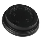 Boardwalk® Hot Cup Lids, Fits 10 Oz To 20 Oz Hot Cups, Black, 1,000-carton freeshipping - TVN Wholesale 