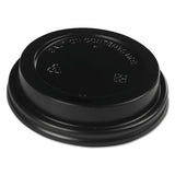 Hot Cup Lids, Fits 10 Oz To 20 Oz Hot Cups, Black, 1,000-carton