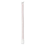 Boardwalk® Wrapped Giant Straws, 10.25", Polypropylene, Clear, 1,000-carton freeshipping - TVN Wholesale 