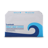 Boardwalk® Premium Half-fold Toilet Seat Covers, 15 X 10, White, 250 Covers-sleeve, 10 Sleeves-carton freeshipping - TVN Wholesale 