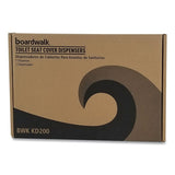 Boardwalk® Toilet Seat Cover Dispenser, 16 X 3 X 11.5, Chrome freeshipping - TVN Wholesale 