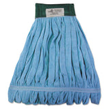 Boardwalk® Microfiber Looped-end Wet Mop Heads, Medium, Blue, 12-carton, 12-carton freeshipping - TVN Wholesale 