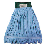 Boardwalk® Microfiber Looped-end Wet Mop Head, Medium, Blue freeshipping - TVN Wholesale 