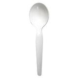 Boardwalk® Heavyweight Polystyrene Cutlery, Teaspoon, Black, 1000-carton freeshipping - TVN Wholesale 