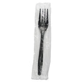 Boardwalk® Heavyweight Wrapped Polypropylene Cutlery, Soup Spoon, Black, 1,000-carton freeshipping - TVN Wholesale 