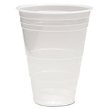 Translucent Plastic Cold Cups, 12 Oz, Polypropylene, 50-pack