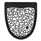 Urinal Mat 2.0, Rubber, 17.5 X 20, Black-white, 6-carton