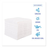 Boardwalk® Drc Wipers, White, 12 X 13, 12 Bags Of 90, 1080-carton freeshipping - TVN Wholesale 