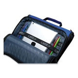 Case it™ Universal Zipper Binder, 3 Rings, 2" Capacity, 11 X 8.5, Purple-gray Accents freeshipping - TVN Wholesale 